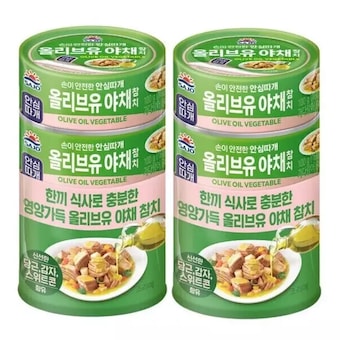 사조대림 올리브유 야채<b>참치</b> 100g