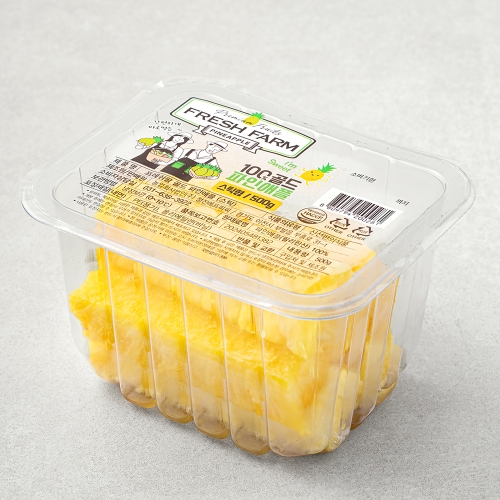 프레쉬팜 골드 파인애플 스틱 (500g,1개)_이미지