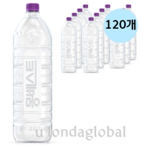 한국청정음료 몽베스트 위드어스 무라벨 2L (120개)_이미지