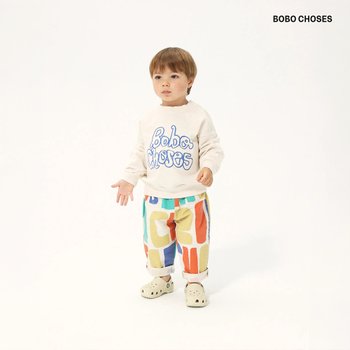 보보쇼즈 Made in Portugal 베이비 By Hand 맨투맨 스웨터 B126AB113