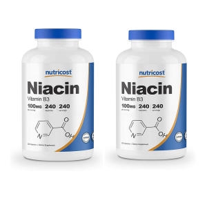 뉴트리코스트 니아신 비타민 B3 500mg 240캡슐_이미지
