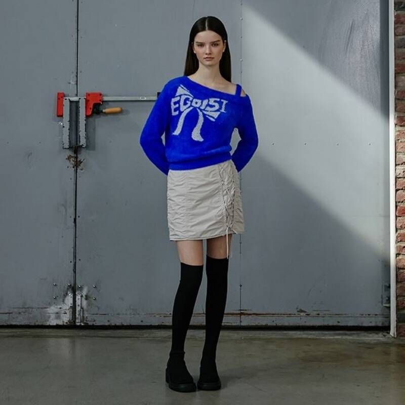 에고이스트 HT레이스업 디테일 셔링 미니 SKEQ4PS160 990223_이미지