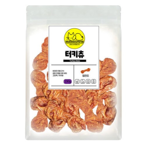 마마쇼 독 터키츄 230g (1개)_이미지