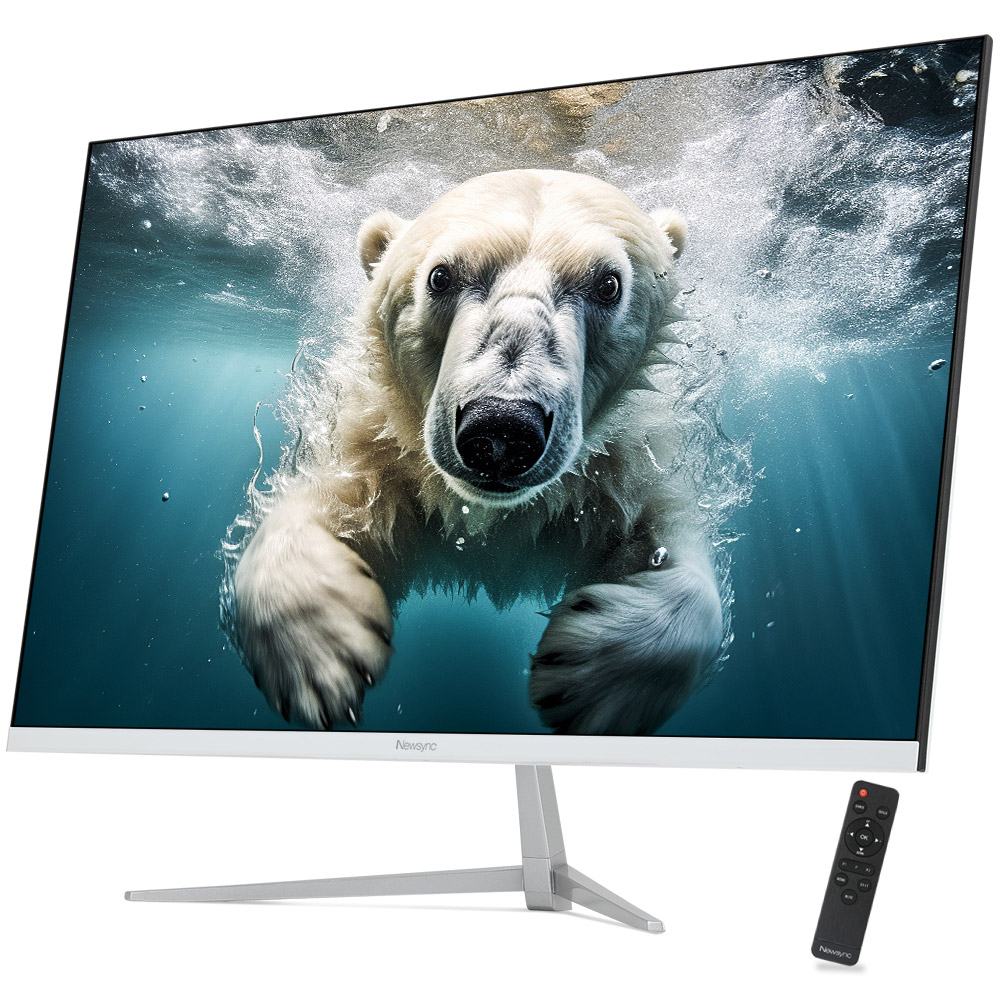 비트엠 Newsync 3212UHD HDR 화이트 무결점