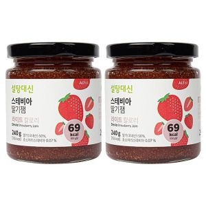 알티스트 설탕대신 스테비아 딸기잼 240g (2개)_이미지