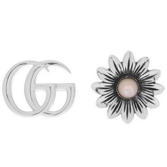 구찌 더블 G 플라워 스터드 귀걸이 527344 J8440 8164
