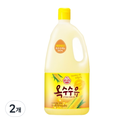 옥수수유 2개 1800ml