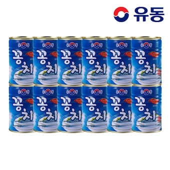 유성물산교역 유동 <b>꽁치</b> 400g x12개