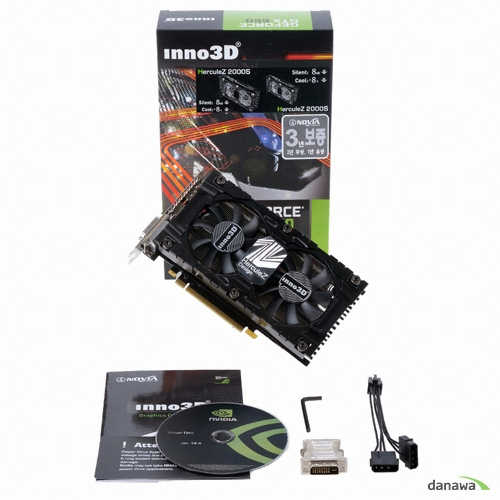 INNO3D 지포스 GTX660 히트파이프 OC D5 3GB_이미지