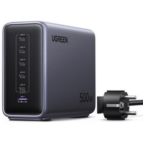 UGREEN PD 500W 6포트 GaN 충전기 X759