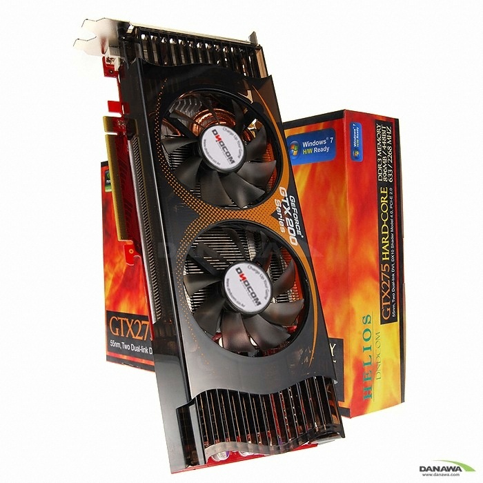 디앤디컴 지포스 GTX275 HELIOS 하드코어 896MB Twin Cool_이미지