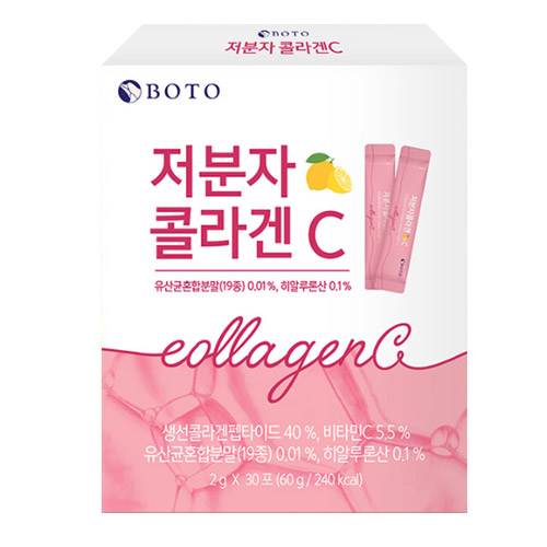 보뚜슈퍼푸드 보뚜 저분자 콜라겐C 30포 (1개)