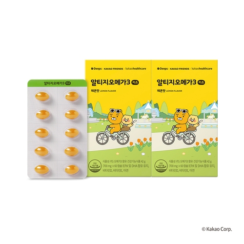 덴프스 알티지 오메가3 키즈 60캡슐 (2개)