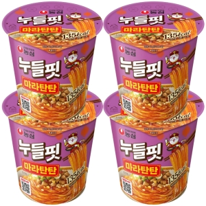 농심 누들핏 마라탄탄 41g (4개)