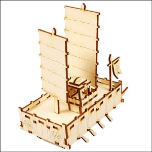  영공방 어린이 목재 입체퍼즐 판옥선 키즈