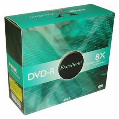 RiTEK DVD-R 4.7GB 8x 슬림 10장 엑설런트_이미지