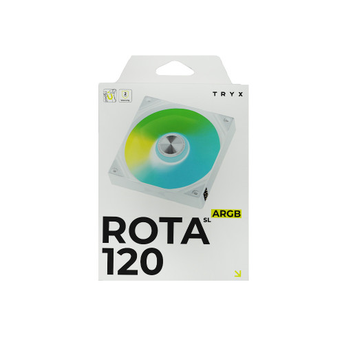 TRYX ROTA SL ARGB 120 (1팩, 화이트)_이미지
