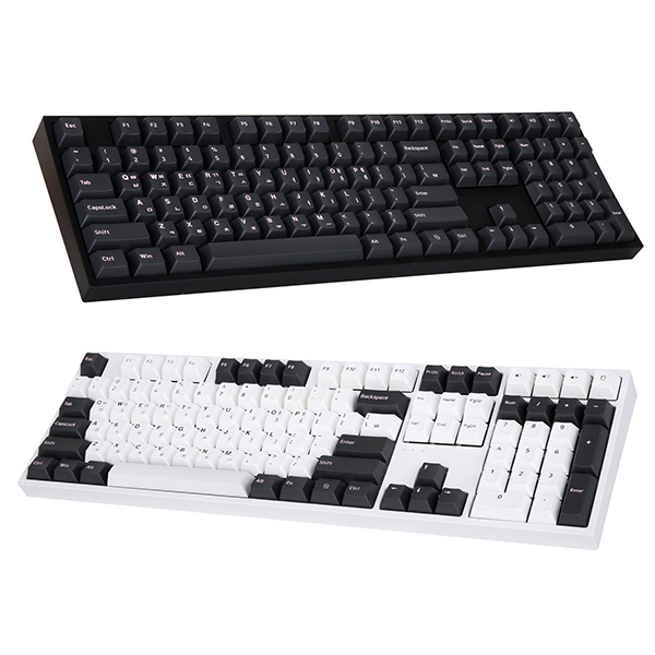 COX CK108 BT 게이트론 블루투스 5.0 기계식 게이밍 키보드 (블랙, 청축)_이미지