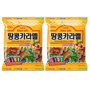크라운제과 땅콩카라멜 324g이미지입니다. 누르면 해당 게시물로 새창이동합니다.