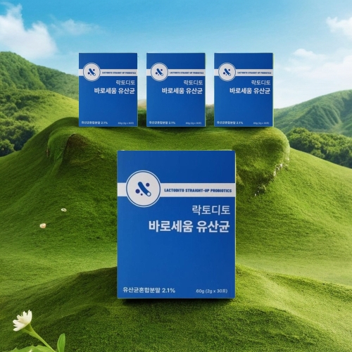 락토디토 바로세움 전립선 유산균 2g 30포 (4개)