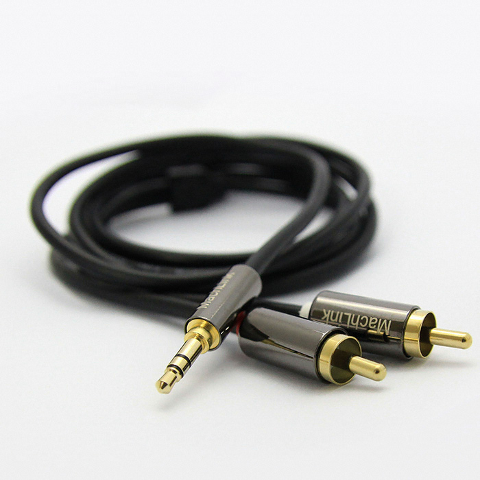 마하링크 3.5mm 스테레오-2RCA 고급형 케이블 (ML-SRH) (20m)_이미지