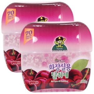 산도깨비 화장실용 탈취제 블랙체리향 300g (2개)_이미지