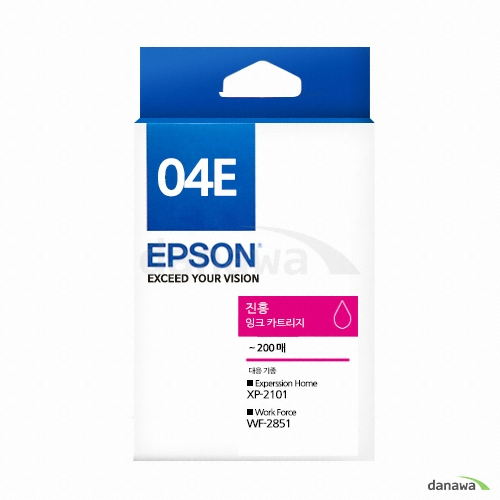 Epson 정품 04E (T04E370) 빨강_이미지