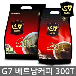 쭝웬 G7 퓨어 블랙커피 200개입+100개입 (1개)_이미지