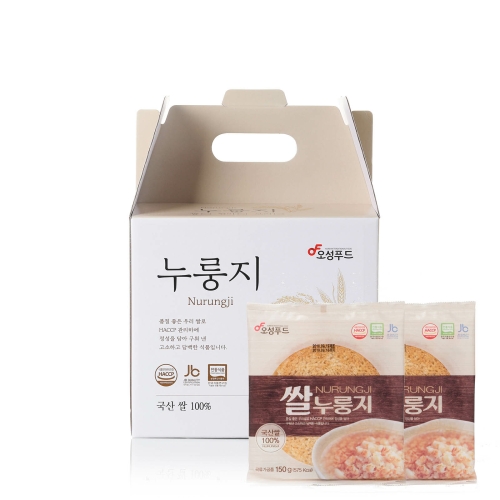  쌀누룽지 150gx10봉 오성푸드 쌀누룽지 150gx10봉 W02CBB1