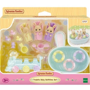 EPOCH 실바니안 패밀리 세쌍둥이의 목욕놀이 세트 (5707)