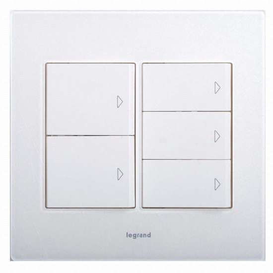 타비앙 데코 중5구 스위치 아크릴 밀키화이트