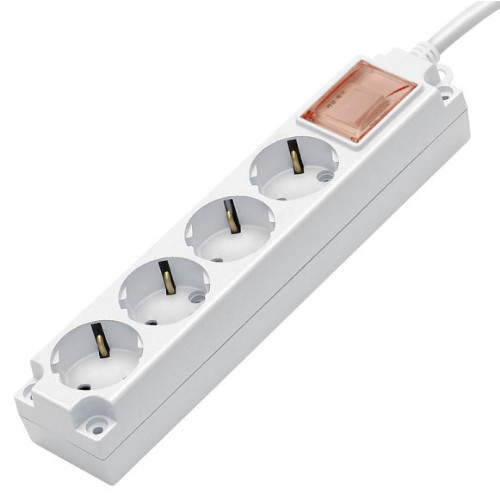 4구 16A 메인스위치 멀티탭