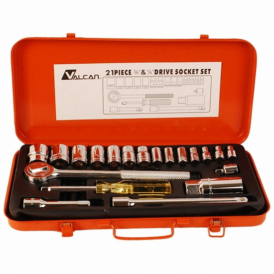 발칸 3/8인치 복스세트 (21pcs)