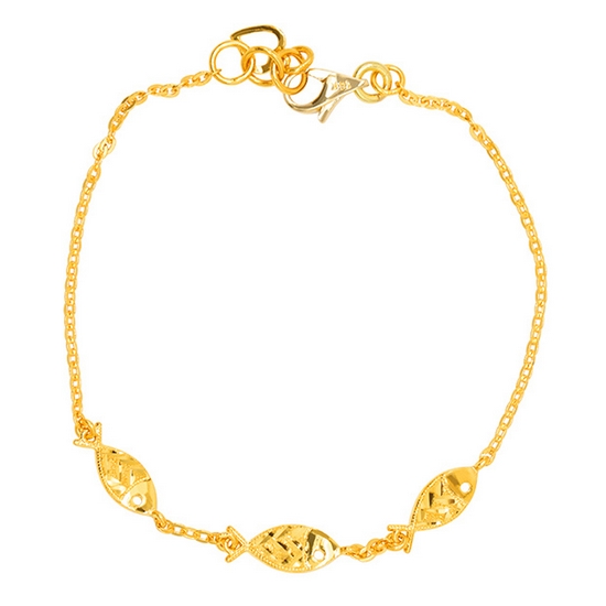 물고기 팔찌 3.75g