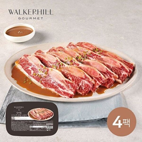 워커힐 시그니처 양념 LA갈비 400g (4개)_이미지