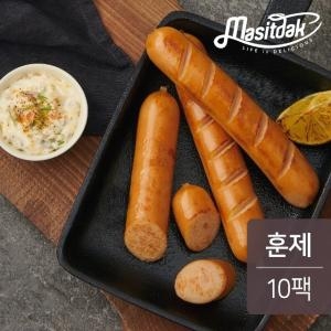 대진식품 맛있닭 훈제 닭가슴살 훈제맛 100g (10개)_이미지