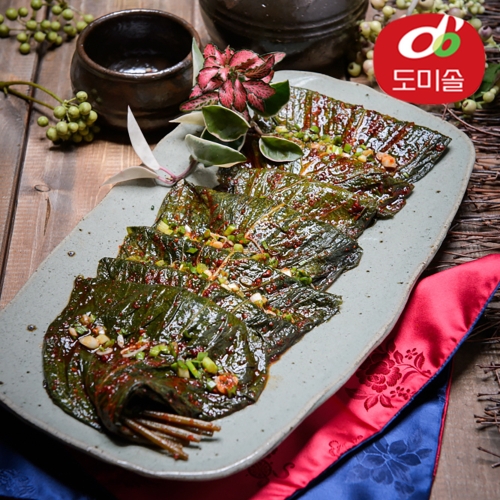 도미솔식품 박미희 맛있는 깻잎김치 800g (1개)_이미지