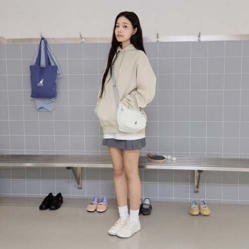 캉골 에센셜 에어 스몰 크로스백 3390 (화이트)_이미지