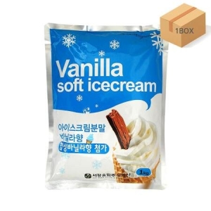 서강 아이스크림 바닐라향 아이스크림 파우더 1kg (12개)_이미지