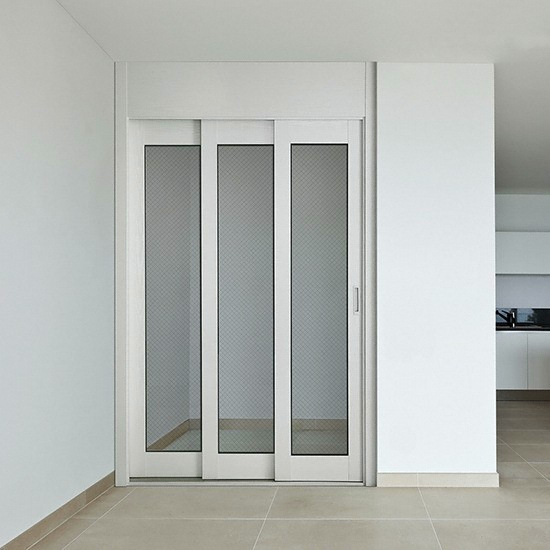 대림 디움 3연동 망입유리 오픈형 중문 (~1.8m)