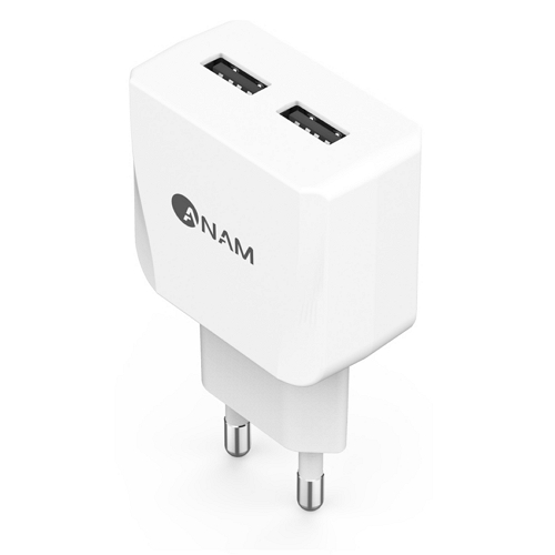 아남전자 10W 2포트 충전기 ATC-2P (케이블미포함)