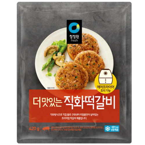 더 맛있는 직화떡갈비 420g