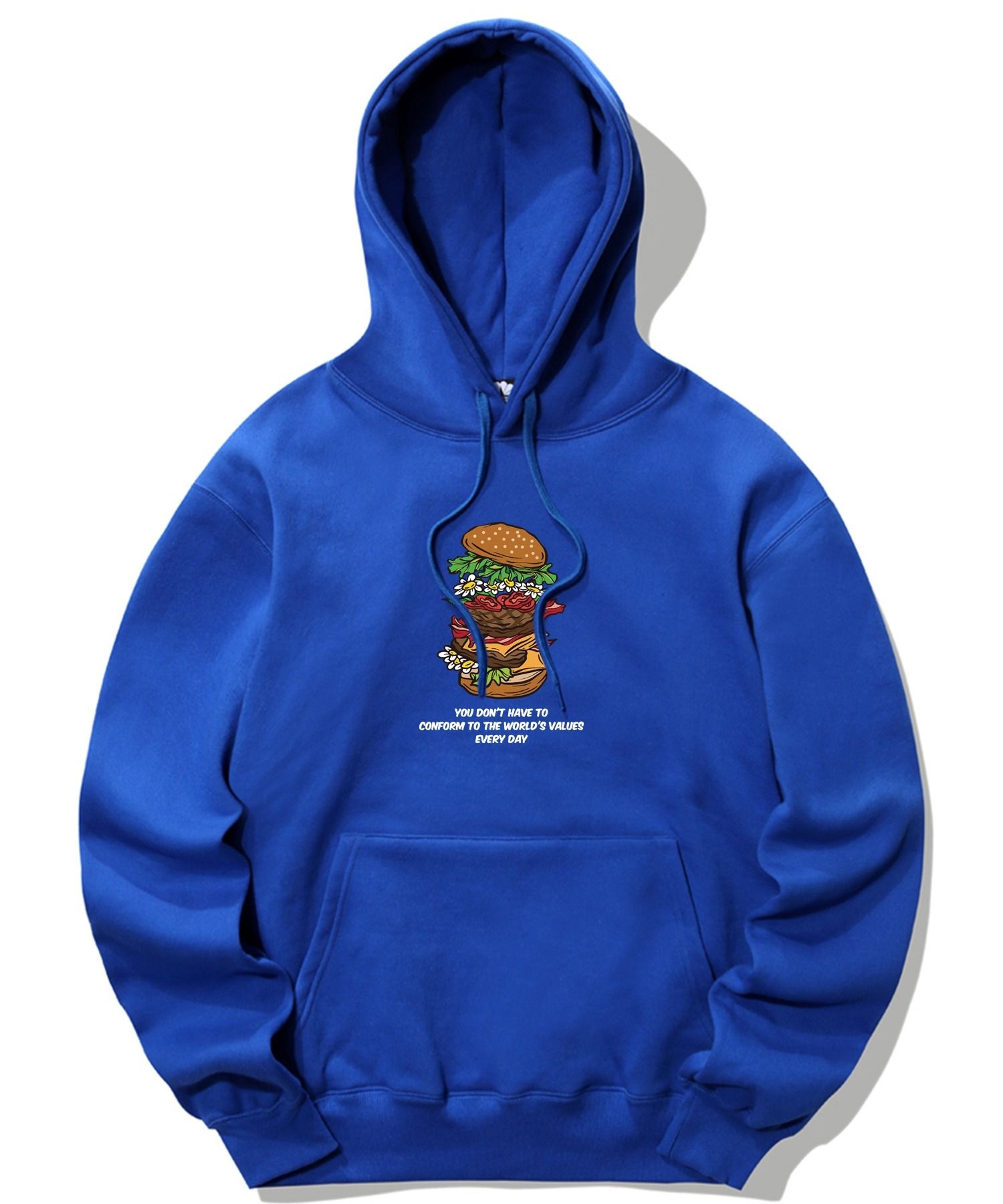 트립션 ltgt TRIPSHION DAISY BURGER FLOOR GRAPHIC 후드티 블루 TRIP22HDBLU017 1868525_이미지