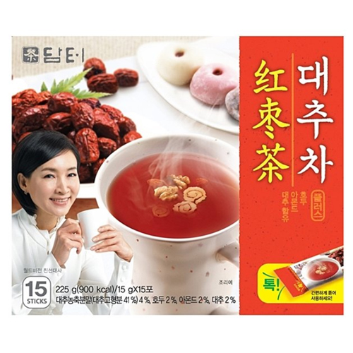 담터 대추차 플러스 15T이미지입니다. 누르면 해당 게시물로 새창이동합니다.