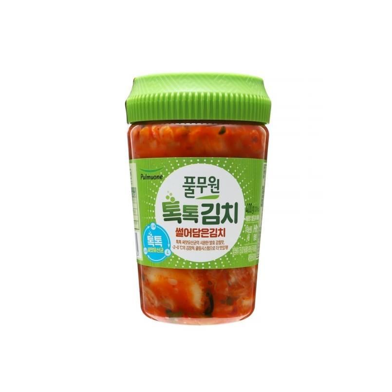 톡톡 썰어담은 김치 용기 400g