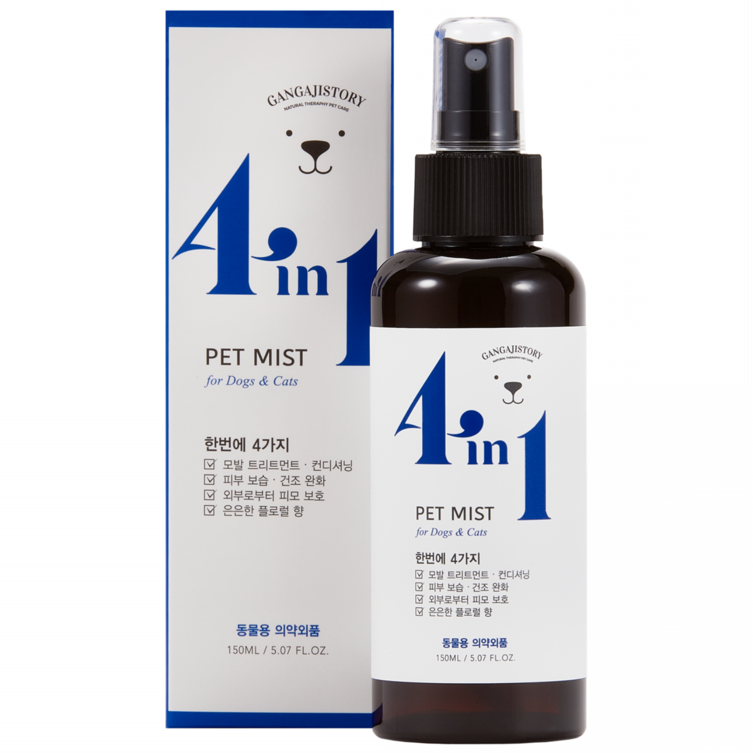 강아지스토리 포인원 펫 미스트 150ml (1개)_이미지