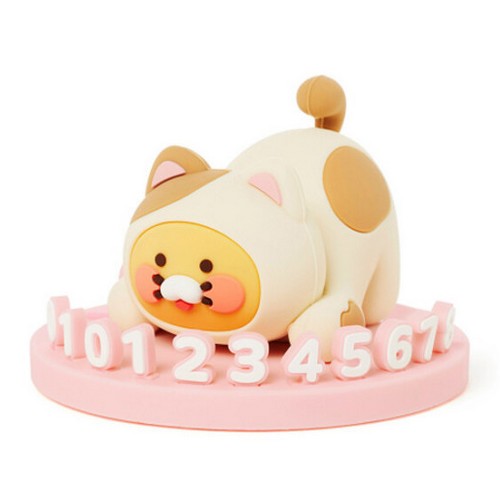 필코 인터내셔날 카카오프렌즈 냥냥고양이 춘식이 피규어 주차번호판