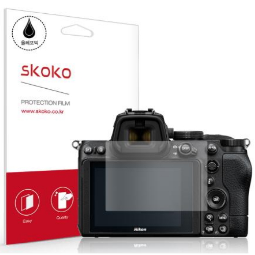스코코 니콘 Z5용 올레포빅 액정보호필름_이미지