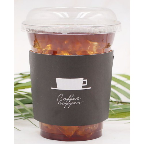 이룸팩 14온스 92파이 PET 투명컵 (+중평뚜껑+인쇄홀더, 100개)_이미지