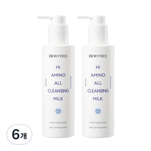 듀이트리 하이 아미노 올 클렌징 밀크 200ml (6개)_이미지